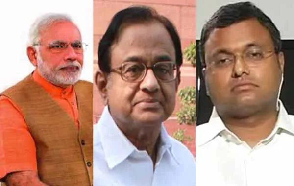 narendra modi karthi chidambaram 